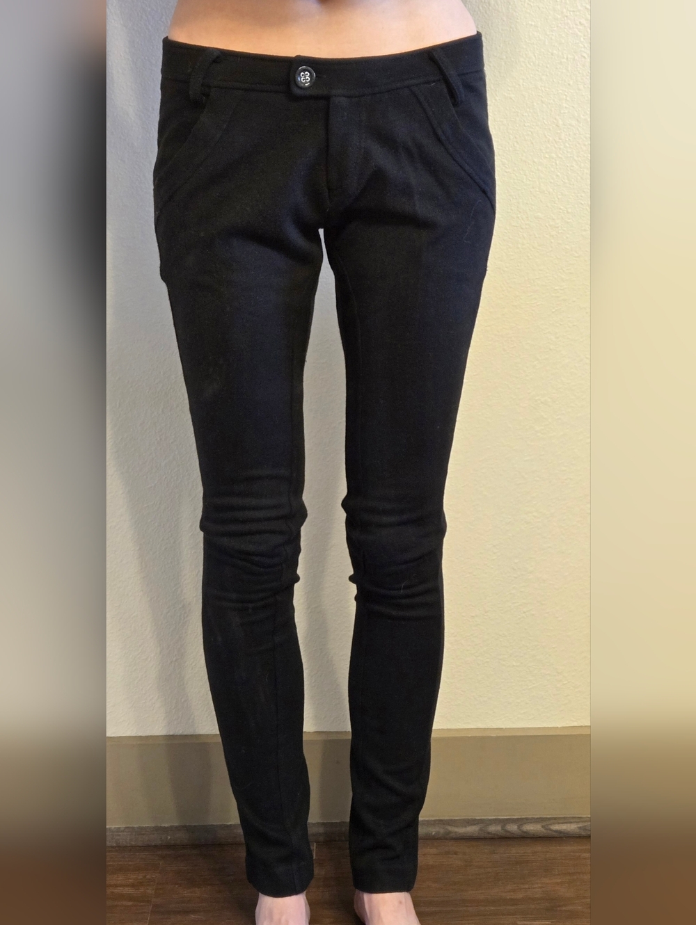 Patrizia Pepe Wool Blend Made In Italy Designer Women's Dress Pants Size 42